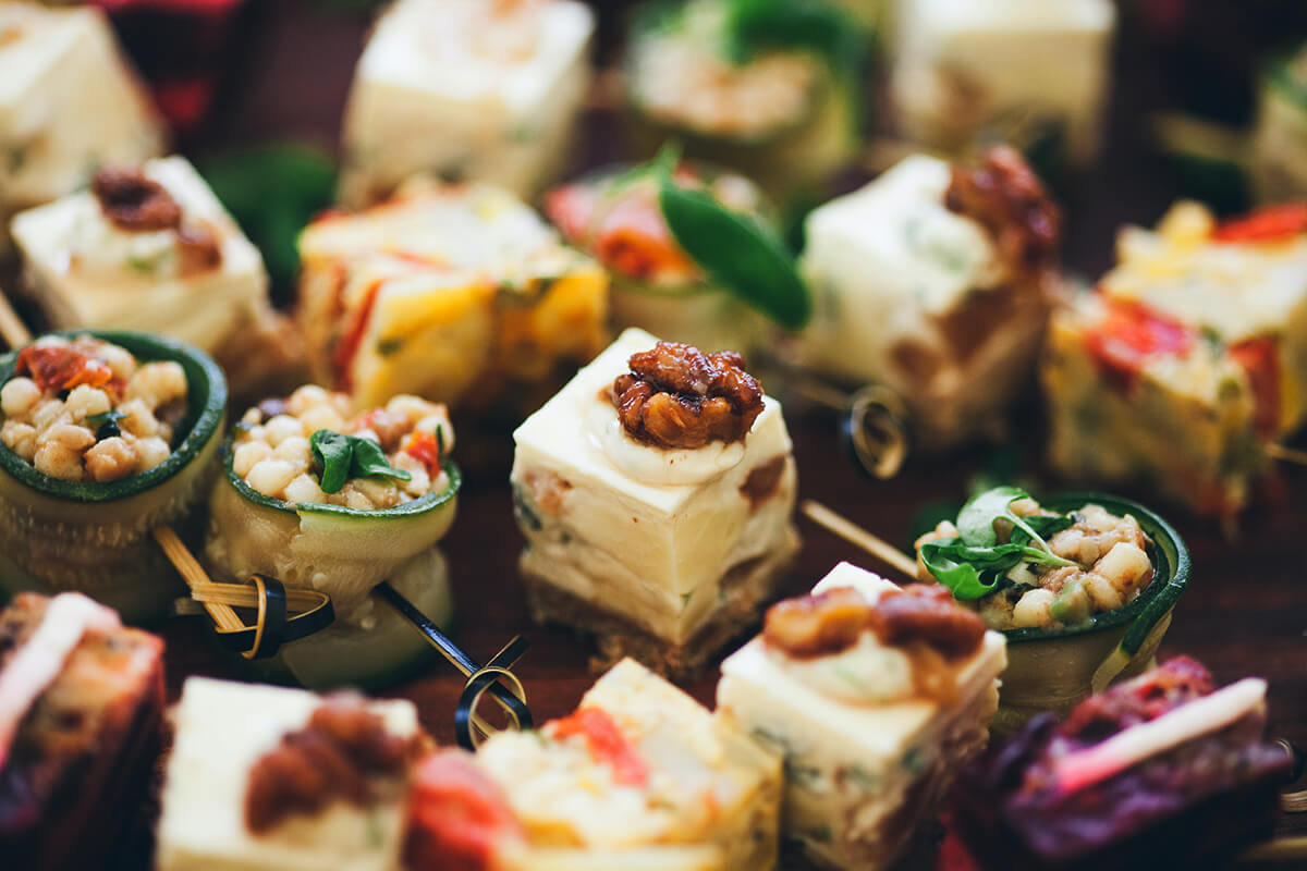 Fingerfood und Häppchen